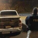VÍDEO: motorista em Hilux é preso pela PRF com carga de maconha avaliada em R$ 2 milhões