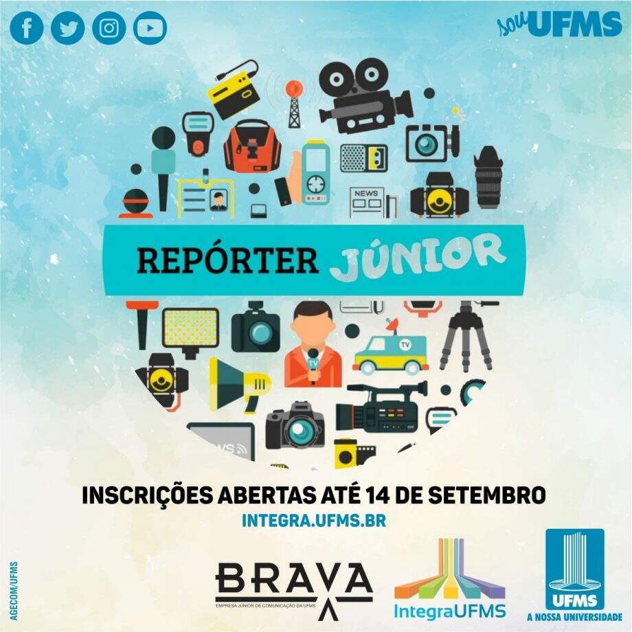 Alunos do Ensino Fundamental e Médio podem ser repórteres no Integra UFMS