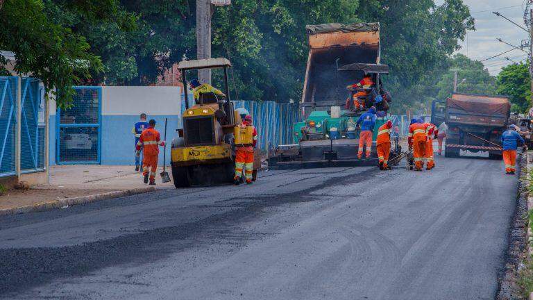 Confira lista: Frente de obras realiza recapeamento de 50 km de ruas em Campo Grande