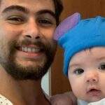 Rafa Vitti mostra vídeo fofo da filha o chamando de ‘papa’