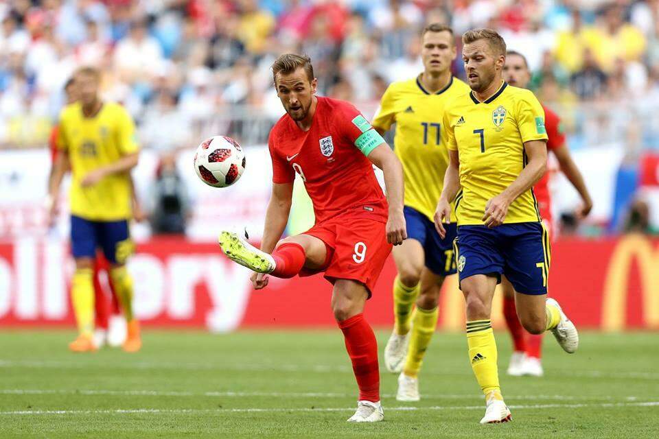 Semifinal: Inglaterra vence por 2 X 0 e elimina a Suécia