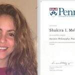 Shakira mostra certificado de curso em Filosofia Antiga feito na quarentena