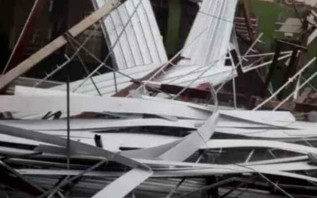 VÍDEO: Vendaval que causou destruição no interior atingiu 60 km/h em MS, aponta Inmet