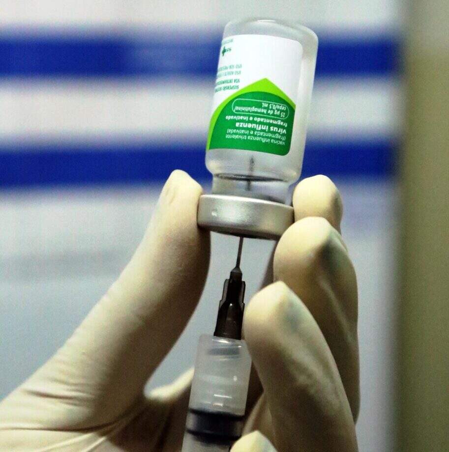 Lote complementar disponibiliza 3,1 mil doses de vacina contra gripe em MS