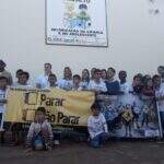Campanha ‘Maio Amarelo’ reúne crianças em pintura de faixa em Três Lagoas