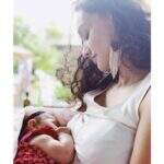 Famosas celebram a semana do aleitamento materno nas redes sociais