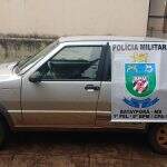 Policiais recuperam veículo furtado em Anaurilândia e prendem autor
