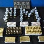 Motorista é preso com 525 munições e contrabandos do Paraguai escondidos dentro do carro