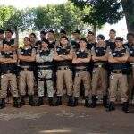 Choque recebe visita técnica de policiais militares da Força Tática de Minas Gerais