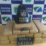 Denúncia anônima leva policiais militares até traficante que levaria droga para Goiás