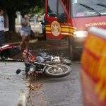 Acidente entre duas motos deixa motociclista inconsciente por 20 minutos no Serradinho