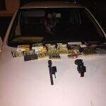 Operação Carnaval: Casal é preso com armas e mais de 300 munições escondidas em carro