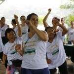 No Dia Mundial da Saúde, famílias se exercitam no Parque das Nações