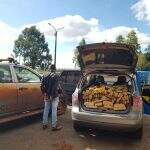 PMR prende traficante e recupera veículo furtado com 587 quilos de maconha