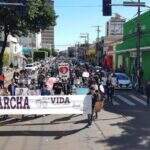 Contra o aborto, 5ª Marcha pela Vida leva mil pessoas às ruas do Centro