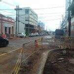 Obras do Reviva Centro liberam cruzamento da Avenida Mato Grosso com a Rua 14 de Julho