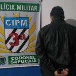 PM prende procurado pela Justiça de São Paulo durante operação em Coronel Sapucaia