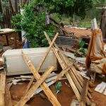 Destruída por temporal, Ribas do Rio Pardo vai decretar emergência