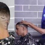 Com barbearia em casa, jovem de 15 anos faz sucesso no São Conrado
