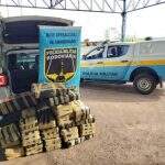 Polícia recupera veículo roubado no Rio de Janeiro com 409 kg de maconha