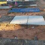 Sepultura vandalizada no Cemitério do Cruzeiro recebe reparo da Prefeitura