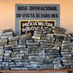 Polícia Militar Rodoviária apreende 743 kg de maconha na MS-164