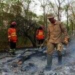 Bombeiros combatem incêndios no Pantanal da Nhecolândia e Paiaguás nas últimas 16h