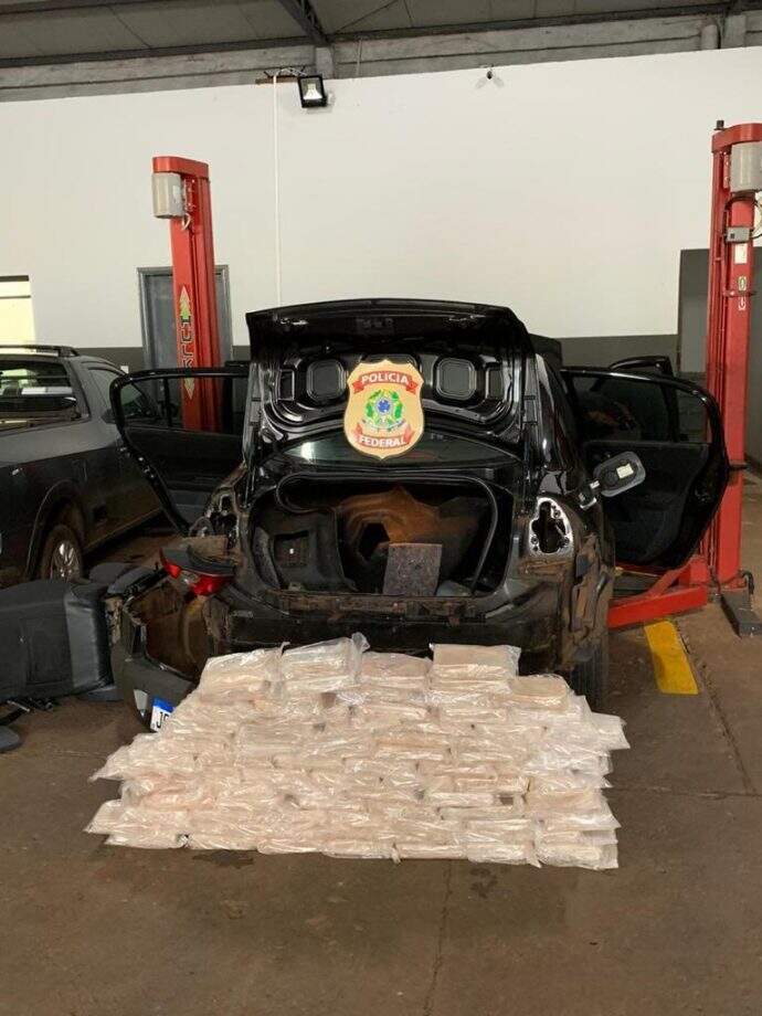 Polícia Federal prende mecânico com 85 quilos de cocaína