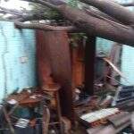 Tempestade também causa estragos no distrito de Anhanduí