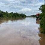 Após chuvarada, nível dos rios sobe e cidades ficam em estado de alerta em MS