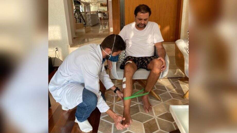 Geraldo Luís diz que perdeu movimentos da perna direita após coronavírus