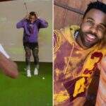 Will Smith mostra dentes quebrados após jogar golfe com Jason Derulo