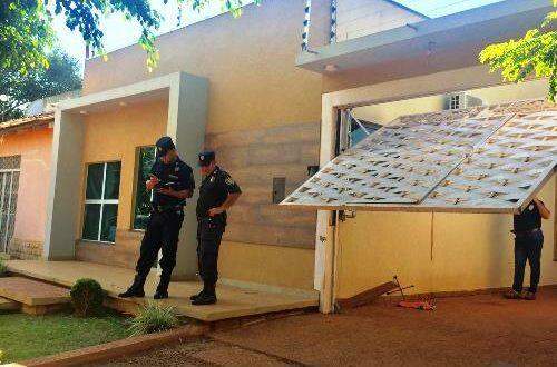 Casa onde a vítima foi assassinada. Foto: Porã News