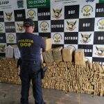 DOF apreende 3 toneladas de drogas, mais de 70 mil pacotes de cigarros e armas nos últimos dias