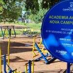 Nova academia ao ar livre é inaugurada no Nova Campo Grande nesta terça-feira