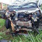 Moradora de MS morre em acidente após carro ocupado por família cair em rio de Goiás
