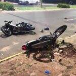 Colisão entre duas motocicletas acaba em morte de motoentregador