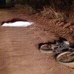 Ciclista morre após atropelamento e condutor de veículo foge do local
