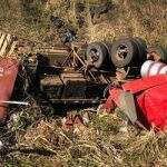 Sul-mato-grossense morre em capotamento de carreta na BR-163 no Paraná