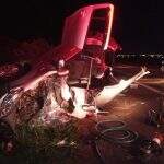 Idosa morre em acidente na BR-158 após invadir pista contrária e colidir contra van