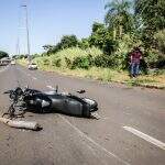 Motociclista socorrido em estado grave na Tamandaré está em coma e teve fratura de crânio