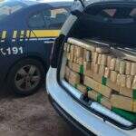 PRF apreende adolescente com carga de 660 kg de maconha em carro clonado