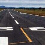 Orçada em R$ 3,5 milhões, pista do aeroporto de Coxim será reformada