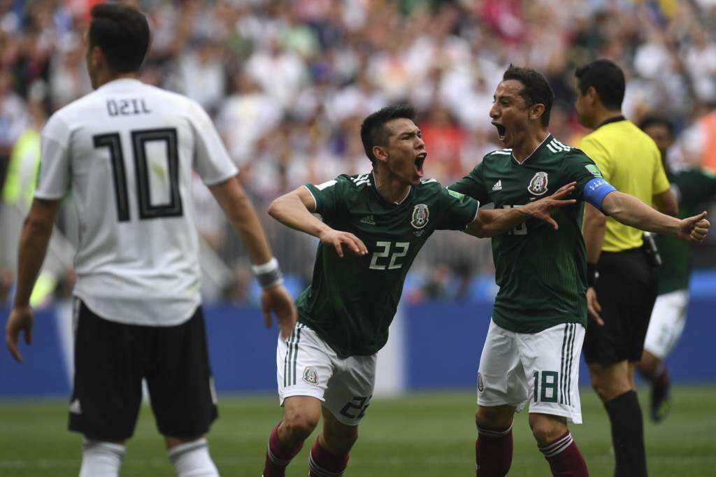 México surpreende e derrota campeã Alemanha por 1 x 0 em estreia