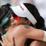 Nas semifinais, Brasil tem medalha garantida no vôlei de praia feminino