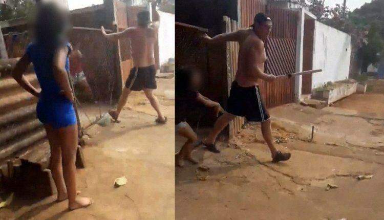 Filmado espancando ex-esposa com barra de ferro é preso em Campo Grande