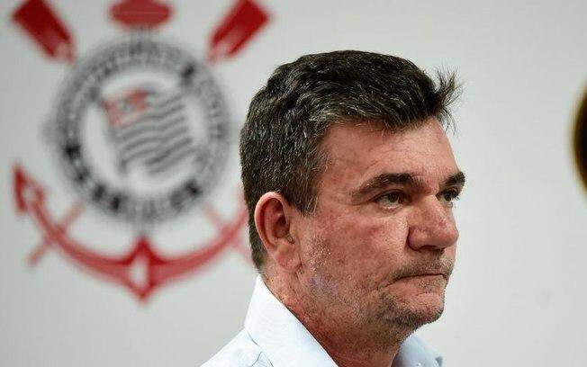 Presidente do Corinthians Andrés Sanchez