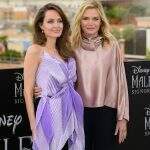 Angelina Jolie e Michelle Pfeiffer roubam a cena na première de Malévola 2
