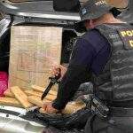 Homem é preso por transportar 220 kg de drogas em carro em Maracaju