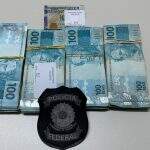 PF encontra dinheiro em real e dólar durante Operação Posto Exclusivo em Corumbá